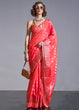Load image into Gallery viewer, Pink Timeless Banarasi Blended Silk Saree with Intricate Design – Perfect for Grand Occasions ClothsVilla