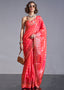 Pink Timeless Banarasi Blended Silk Saree with Intricate Design – Perfect for Grand Occasions ClothsVilla