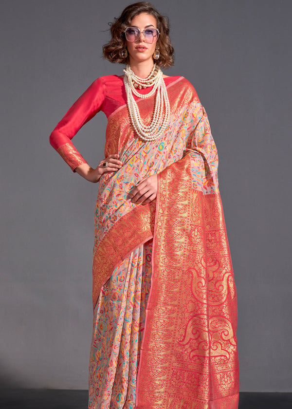 Pink Versatile Elegance Modal Silk Saree – Effortless Style for Every Occasion ClothsVilla