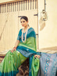 Load image into Gallery viewer, Pista Elegant Zari Woven Cotton Slub Saree with Georgette Blouse ClothsVilla