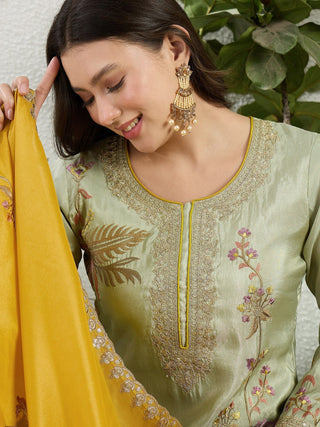 Pista Embroidered Palazzo Set ClothsVilla