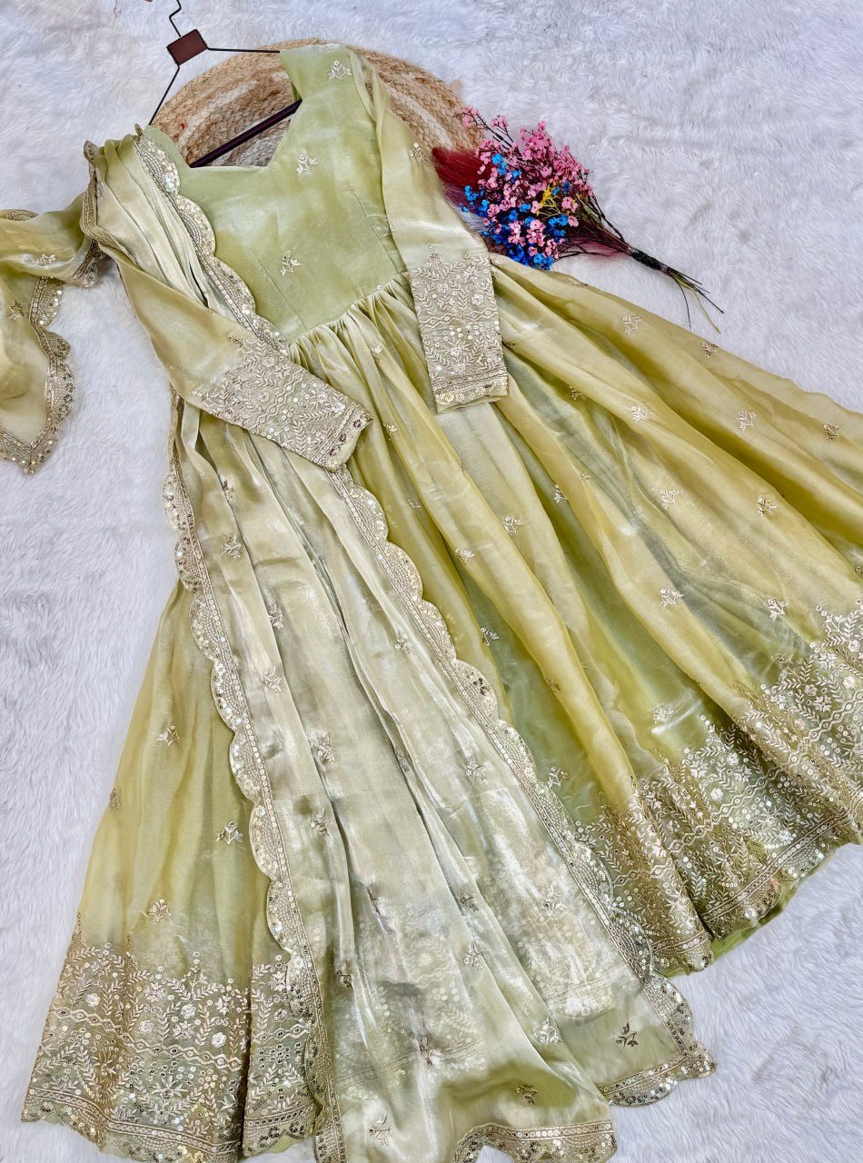 Pista Fendi Luxury Silk Gown ClothsVilla