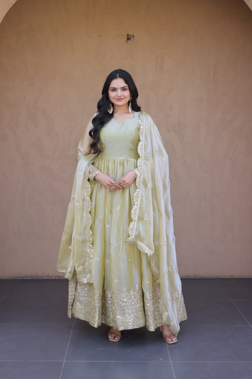 Pista Fendi Luxury Silk Gown ClothsVilla