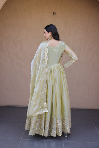 Pista Fendi Luxury Silk Gown ClothsVilla