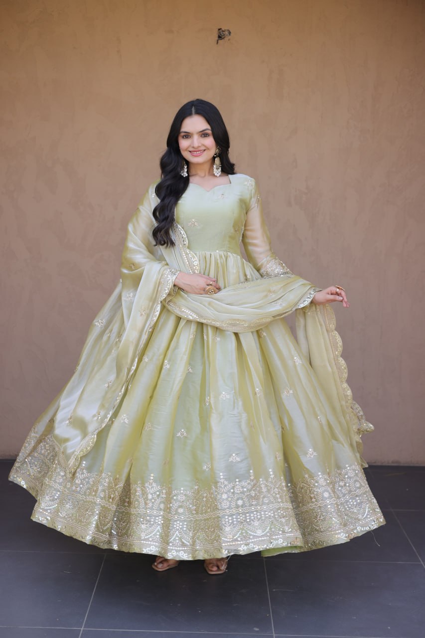Pista Fendi Luxury Silk Gown ClothsVilla
