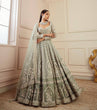 Load image into Gallery viewer, Pista Festive Must-Have Classic Indian Lehenga Set for a Radiant Celebration ClothsVilla
