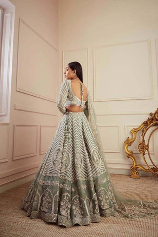 Pista Festive Must-Have Classic Indian Lehenga Set for a Radiant Celebration ClothsVilla