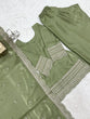 Load image into Gallery viewer, Pista Luxury Glass Farshi Shalwar suit ClothsVilla