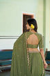 Load image into Gallery viewer, Pista Silk Embroidered Lehenga ClothsVilla