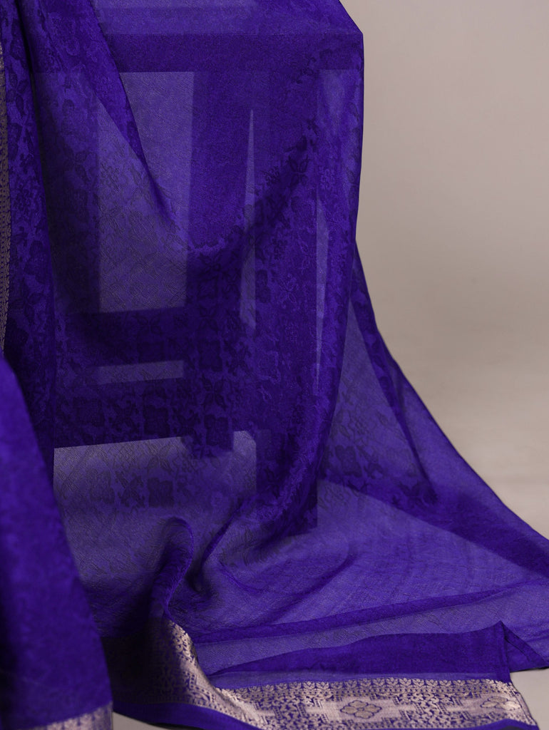 Poly Shimmer Zari Weaving Saree with Matching Unstitched Blouse Piece – Festive & Wedding Party Wear Saree for Women ClothsVilla.com