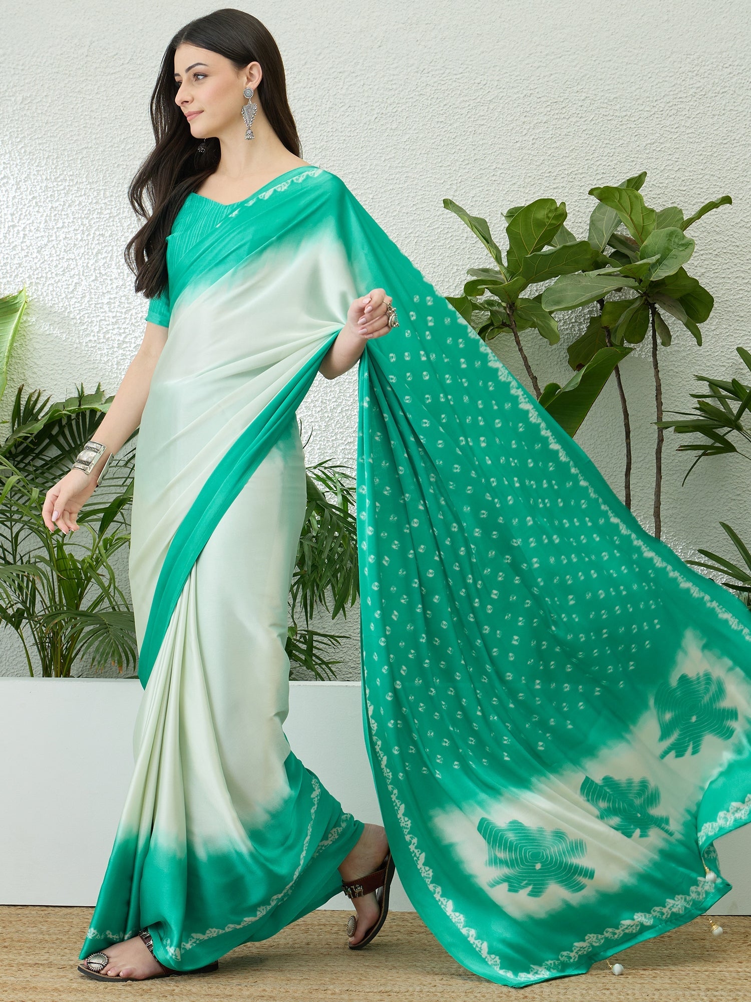 Pranika Graceful Semi Modal Saree for Ethnic Celebrations ClothsVilla