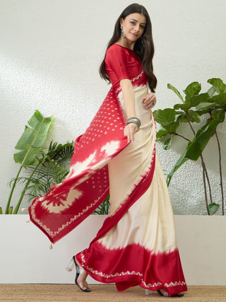 Pranika Graceful Semi Modal Saree for Ethnic Celebrations ClothsVilla