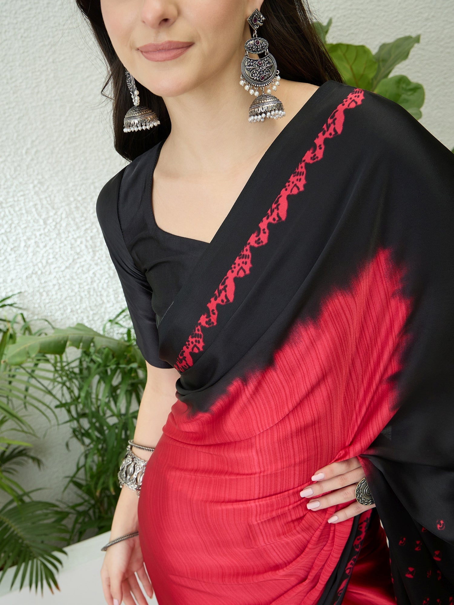 Pranika Graceful Semi Modal Saree for Ethnic Celebrations ClothsVilla