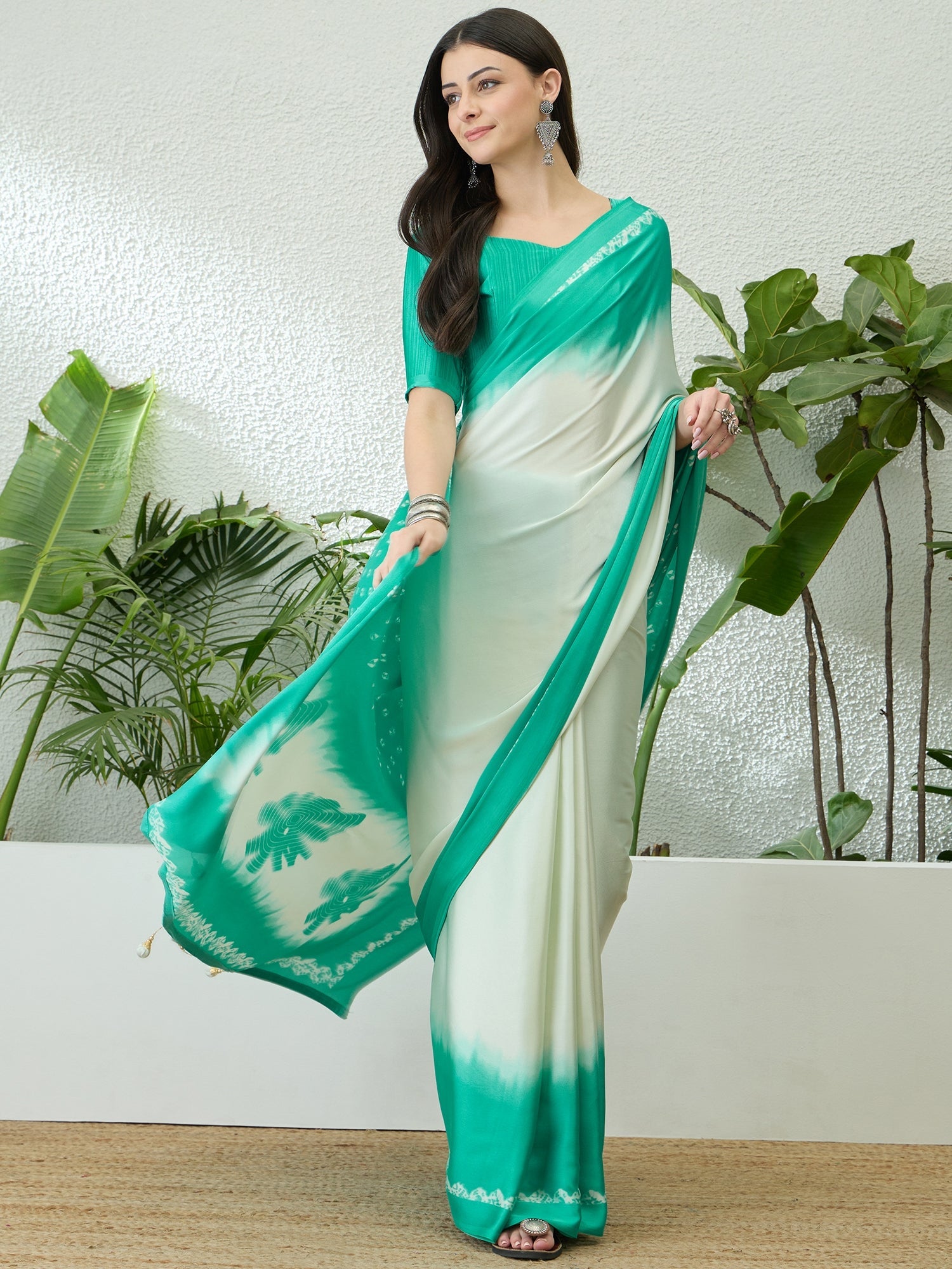 Pranika Graceful Semi Modal Saree for Ethnic Celebrations ClothsVilla