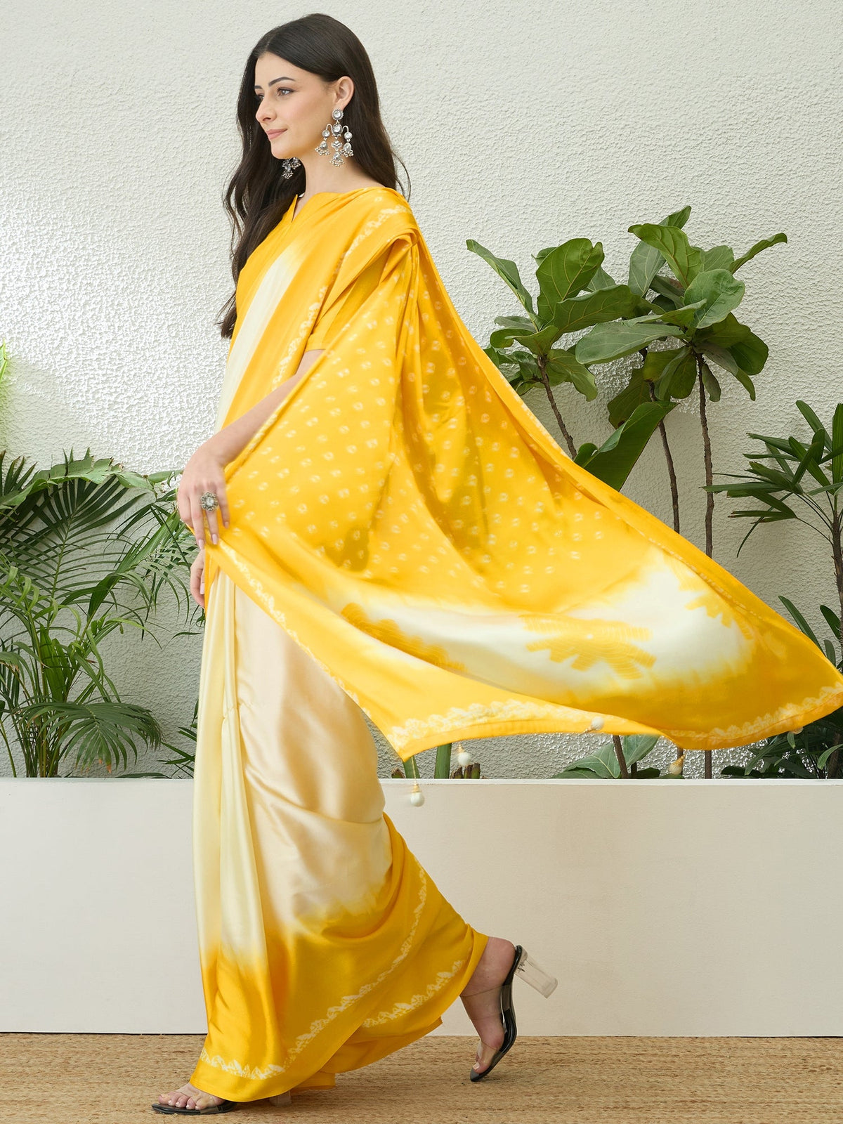 Pranika Graceful Semi Modal Saree for Ethnic Celebrations ClothsVilla