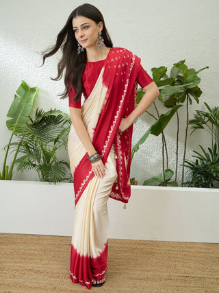 Pranika Graceful Semi Modal Saree for Ethnic Celebrations ClothsVilla