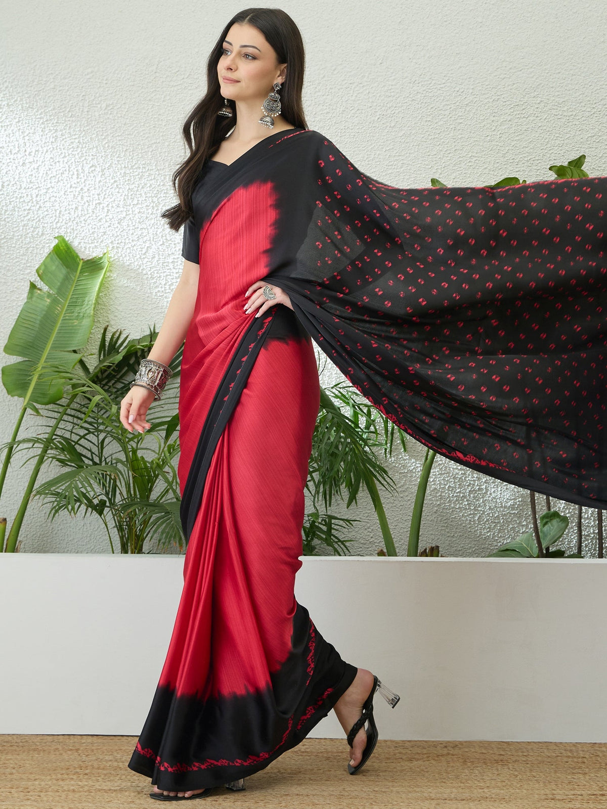 Pranika Graceful Semi Modal Saree for Ethnic Celebrations ClothsVilla
