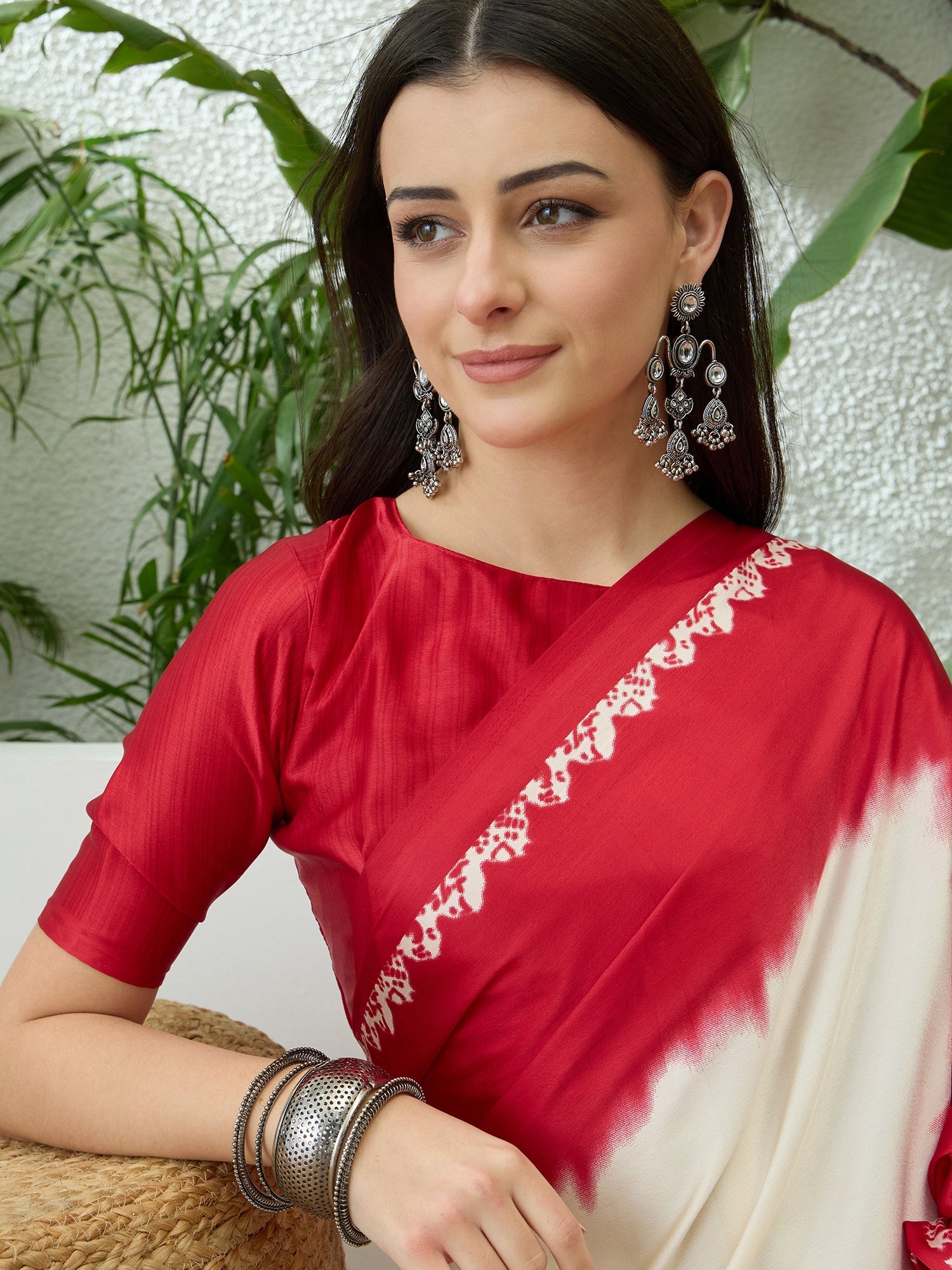 Pranika Graceful Semi Modal Saree for Ethnic Celebrations ClothsVilla
