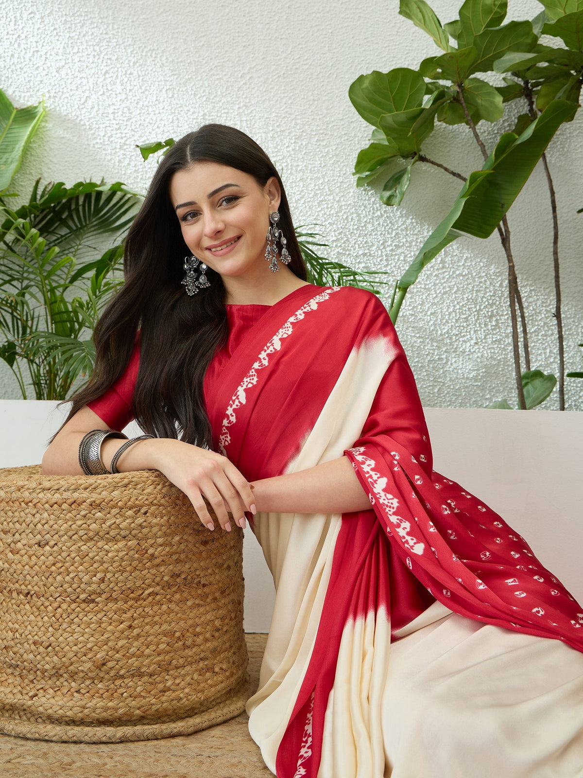 Pranika Graceful Semi Modal Saree for Ethnic Celebrations ClothsVilla