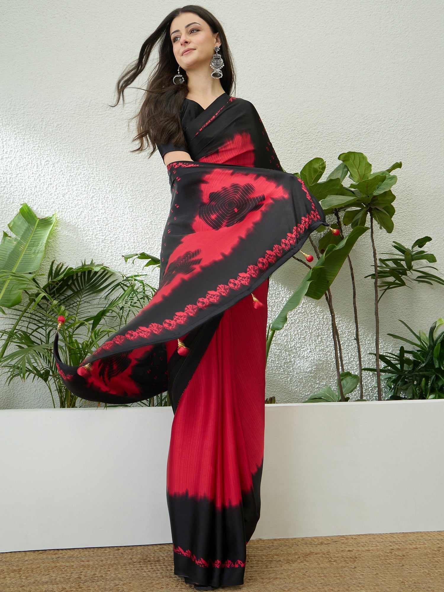 Pranika Graceful Semi Modal Saree for Ethnic Celebrations ClothsVilla