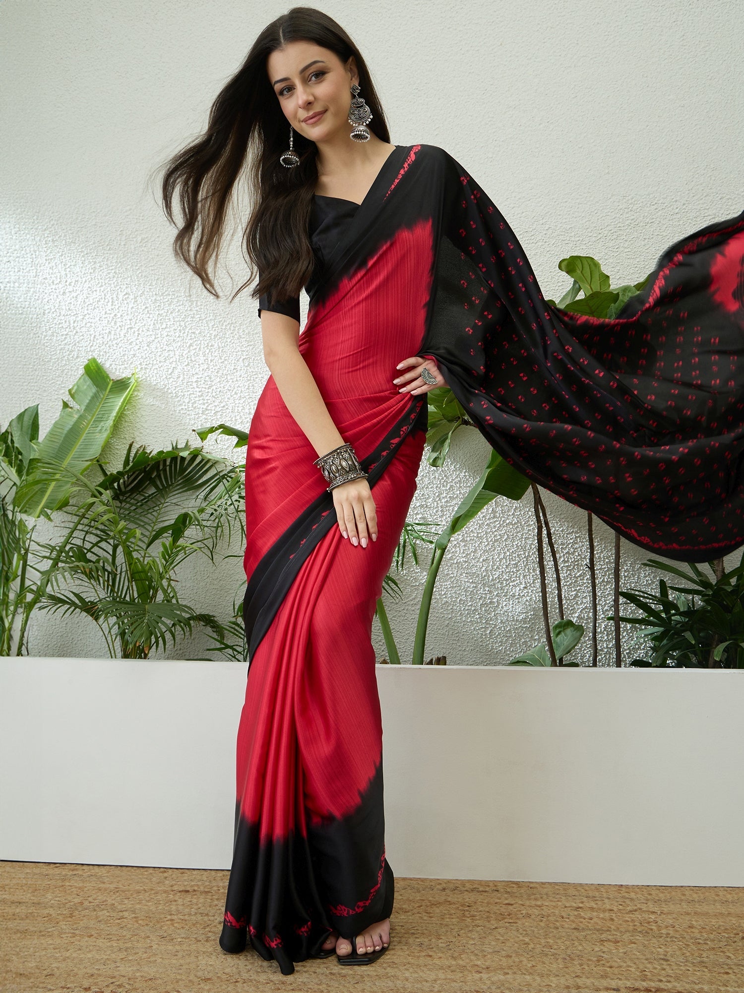 Pranika Graceful Semi Modal Saree for Ethnic Celebrations ClothsVilla