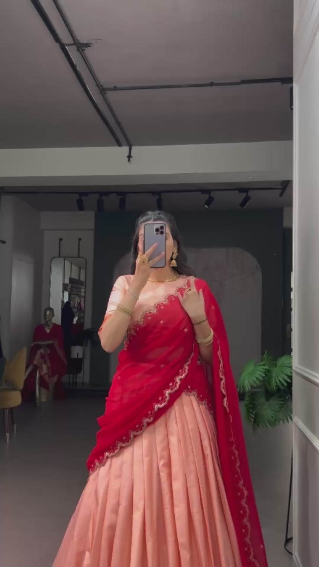 Cotton Silk Zari Weaving Lehenga Choli