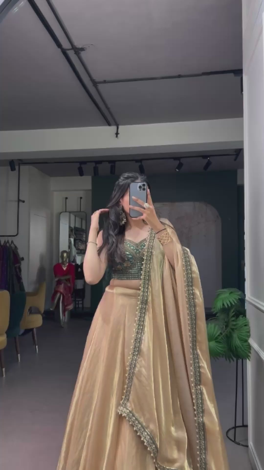 Chiku Festive Glow Lehenga Set