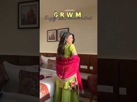 Premium Parrot Green Readymade Designer Sharara Suit Set | Heavy Faux Blooming Fabric | Sequins & Zari Embroidery | 3-Piece Luxury Outfit