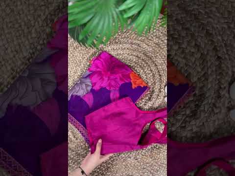 Rust Orange Weightless Marbal Floral Printed Saree with Lace Border & Unstitched Banglory Plain Blouse