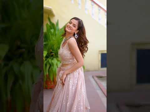 Warm Peach Luxurious Faux Georgette Zari & Sequin Embroidered Semi-Stitched Lehenga Choli with Net Embroidered Dupatta