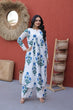 Load image into Gallery viewer, Printed Cotton Kurti Pant Set ClothsVilla