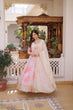 Load image into Gallery viewer, Printed Russian Silk Anarkali Gown ClothsVilla