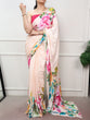Load image into Gallery viewer, Printed Satin Silk Saree