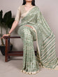 Load image into Gallery viewer, Printed Tasar Silk Saree with Matching Unstitched Blouse ClothsVilla