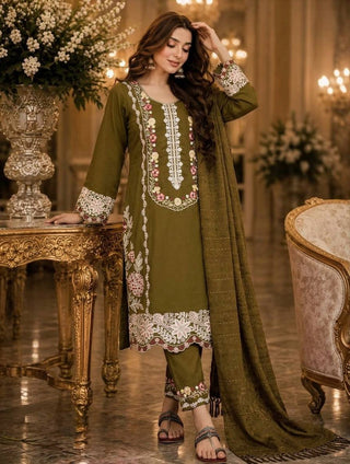 Pure Satin Rayon Kurta Pant Set ClothsVilla