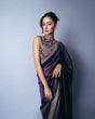 Load image into Gallery viewer, Purple Ananya Saree – A Glamorous Fusion of Elegance &amp; Modern Trend ClothsVilla