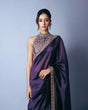 Load image into Gallery viewer, Purple Ananya Saree – A Glamorous Fusion of Elegance &amp; Modern Trend ClothsVilla