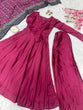 Load image into Gallery viewer, Purple Anarkali Set - Flame of Elegance Clothsvilla