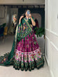 Load image into Gallery viewer, Purple Color Patola Print Tussar Silk Lehenga Choli Set ClothsVilla