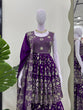Load image into Gallery viewer, Purple Eid Special Elegant Sharara Set ClothsVilla