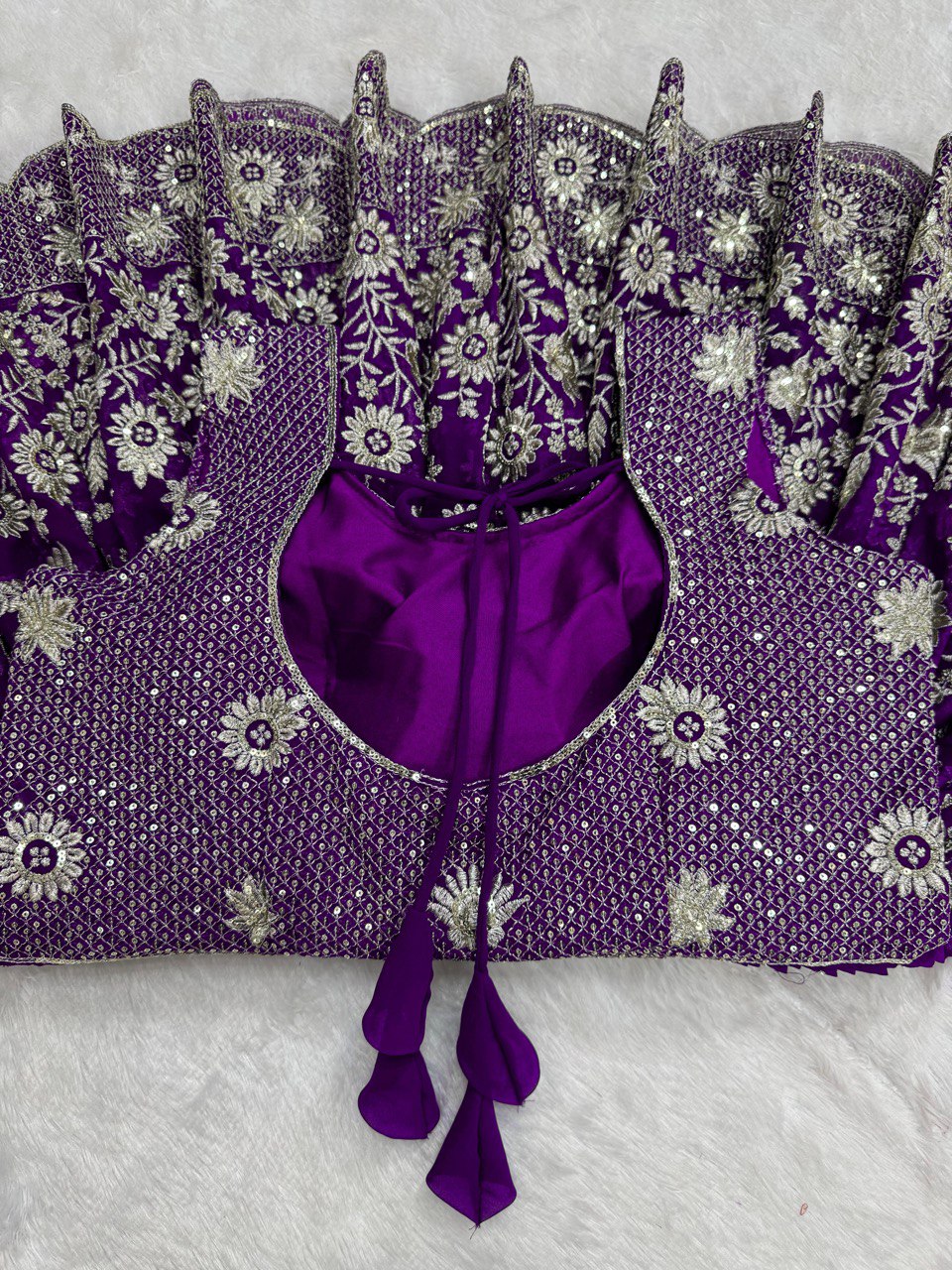Purple Eid Special Elegant Sharara Set ClothsVilla