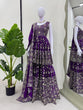 Load image into Gallery viewer, Purple Eid Special Elegant Sharara Set ClothsVilla