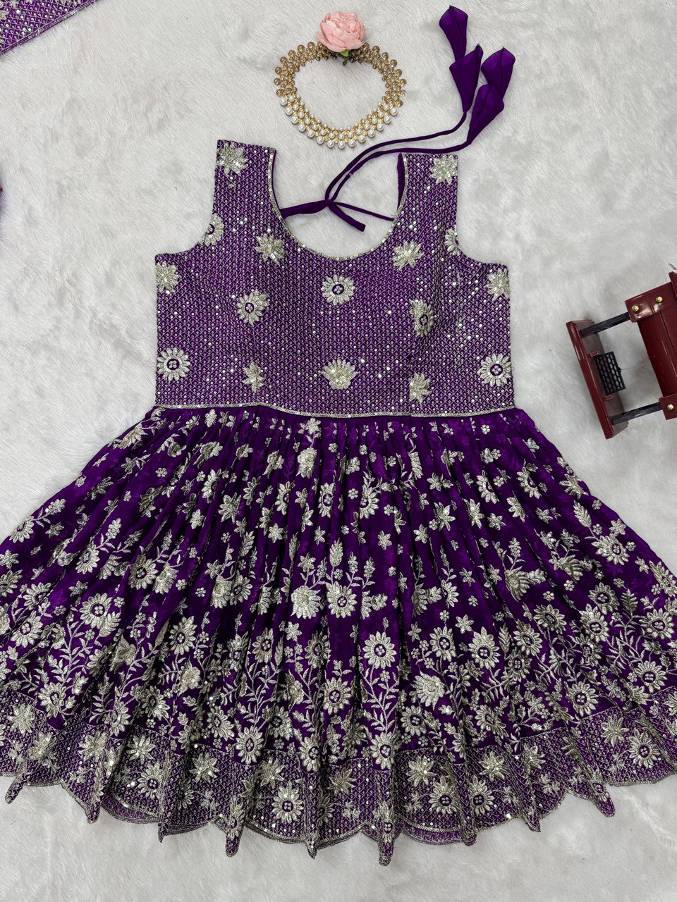 Purple Eid Special Elegant Sharara Set ClothsVilla