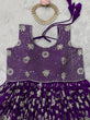 Load image into Gallery viewer, Purple Eid Special Elegant Sharara Set ClothsVilla