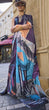 Load image into Gallery viewer, Purple Elegant Crepe Silk Saree with Digital Print – Party &amp; Traditional Wear ClothsVilla
