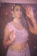 Load image into Gallery viewer, Exquisite Purple Embroidered Fox Georgette Girlish Trendy Lehenga ClothsVilla