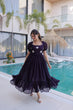 Load image into Gallery viewer, Purple Fendi Silk Embroidered Gown