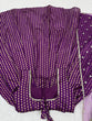 Load image into Gallery viewer, Purple Jacquard Silk Suit Set with Weaving Work &amp; Sequins Dupatta Ready To Wear ClothsVilla