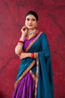 Load image into Gallery viewer, Purple Narayan Pet Cotton Lehenga Set ClothsVilla