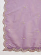 Load image into Gallery viewer, Purple Organza Embroidered Palazzo Set ClothsVilla